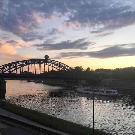 Ferienwohnung Zachod Slonca Nad Wisla Krakau Exterior foto